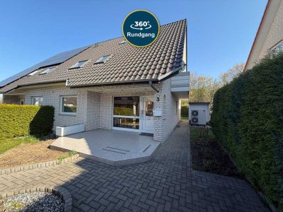 Stilvolle Doppelhaushälfte mit Terrasse, Balkon & großem Keller