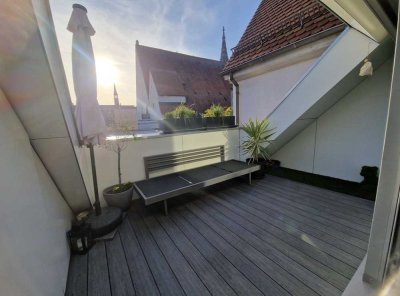 Attraktive 2,5-Zimmer-Maisonette Wohnung mit Balkon und Stellplatz in Ulm Mitte