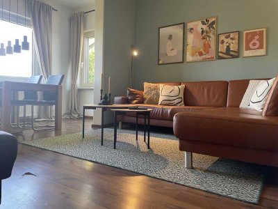 Stilvolle, modernisierte 2-Zimmer-Wohnung mit EBK und schönem Ausblick in Braunlage