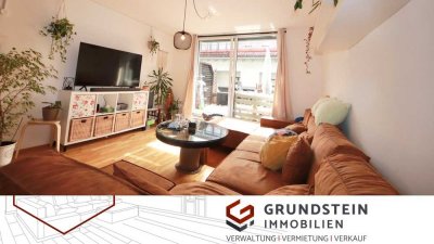 Zentrale 3-Zimmerwohnung mit Dachterrasse