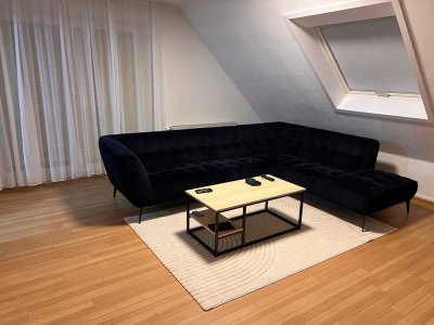 Modernisierte 4 Zimmer-Wohnung mit Balkon und Einbauküche in Lenningen