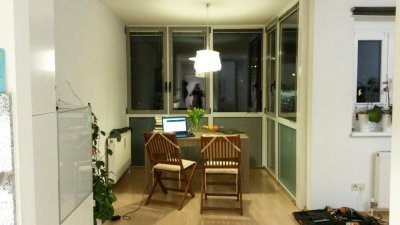 Möblierte 1-Zimmer-Wohnung, einzugsbereit!