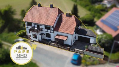 Freistehendes Fachwerkhaus mit zwei Wohneinheiten in Salzgitter-Bruchmachtersen