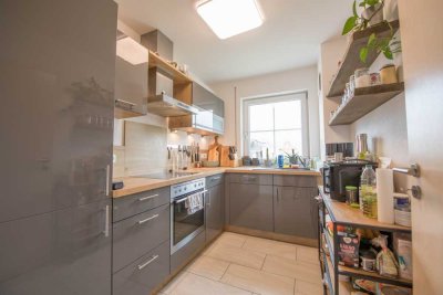 Charmante 3-Zimmer-Wohnung mit Balkon im ersten Obergeschoss