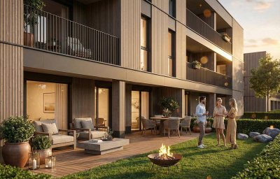 Gartenfans aufgepasst: 3-Zimmer Wohnung mit riesigem Garten (Top C02)