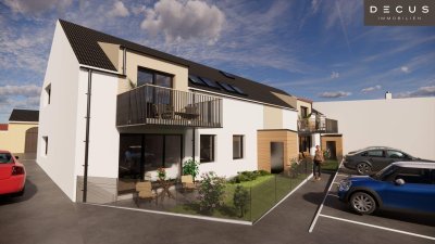 SCHLÜSSELFERTIGE WOHNUNG | QUALITATIVER NEUBAU |3-ZIMMER | BALKON