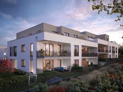 Sonnige 3-Zimmer-Wohnung mit Loggia und Gartenanteilen