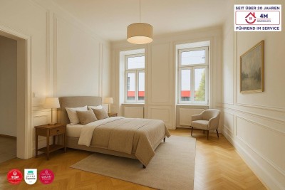 Kernsaniert &amp; sonnig - Gründerzeitcharme in der Nähe des Wilhelminenbergs