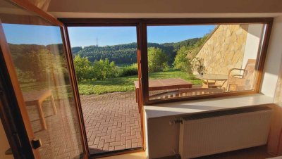 Frisch renovierte Wohnung mit herrlichem Ausblick