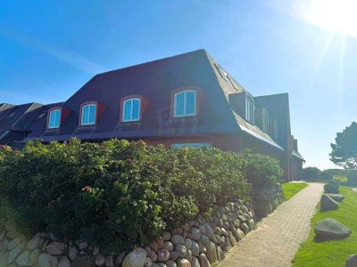 Luxuriös möbliertes 1,5-Zimmer Apartment mit Blick zur Uwe-Düne - wenige Gehminuten zum Strand