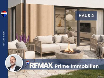 Seltene Chance: KfW-40 Neubau-DHH nahe Lerchenauer See. Provisionsfrei für Käufer. Exposé für DHH 2.