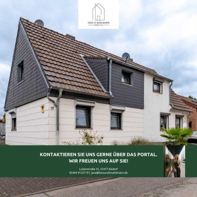 Vermietetes Einfamilienhaus in Herzogenrath-Merkstein – großes Grundstück & Potenzial