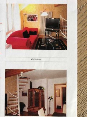 Attraktive 2,5-Zimmer-Maisonette-Wohnung mit Balkon und Tiefgarage in Isny/Neutrauchburg im Allgäu