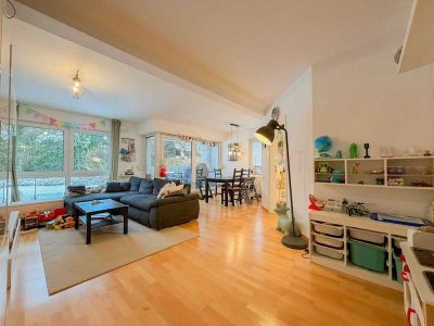 Lichtdurchflutete 3-Zimmer-Wohnung mit Garten in Münster-Hiltrup