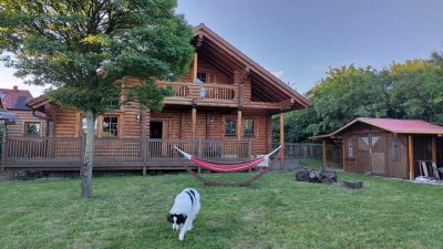 Finnisches Blockhaus im Auetal