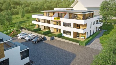 TOP B12 – 2-Zimmer-Penthouse mit Terrasse - Wohnanlage Palmersbachweg