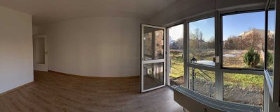 Super schöne 2-Zi-Whg 63 m² im 1. OG, schwellenlos erreichbar, mit Terrasse. Video-Rundgang!