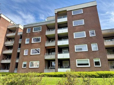 Zentral gelegene City-Wohnung mit Loggia und Tiefgaragenstellplatz auf Jürgensby