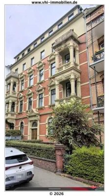 WI: Super Innenstadtlage, tolle 2- Zi. ETW, gut vermietet, hochparterre mit 2 Balkonen + TGL Bad !!!