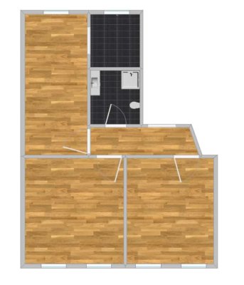 Besichtigung 29.06.: 3-Zimmer-Wohnung Wittenberg, ab sofort