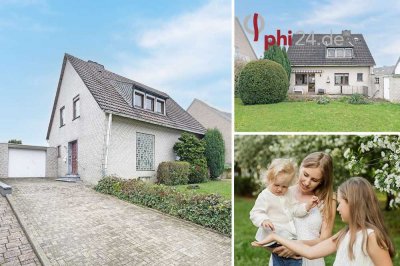 PHI AACHEN - Charmantes Familienglück mit Garage auf großzügigem Grundstück in Aachen-Eilendorf!
