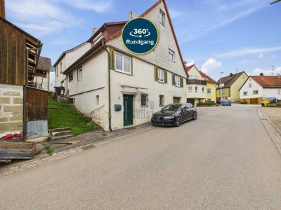 FACHWERK-CHARME TRIFFT POTENZIAL – SOLIDE BASIS FÜR HANDWERKER & VISIONÄRE