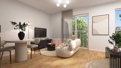 Luxuriös möbliertes Stadtapartment im repräsentativen Neubauensemble