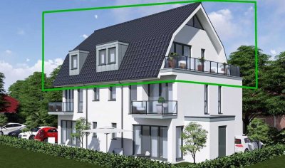Traumhafte Penthousewohnung & Doppelcarport, in zentralnaher Lage von Bad Zwischenahn