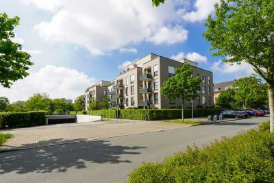 Hochwertige Wohnung mit Loggia, zwei Bädern und Tiefgarage in modernem Neubau-Wohnquartier