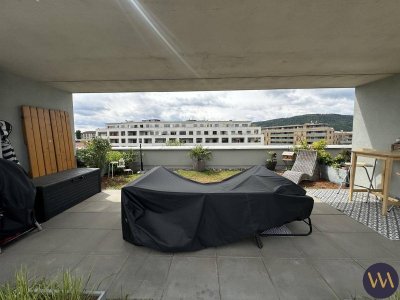 Moderne Mietwohnung mit Dachterrasse und Tiefgaragenparkplatz ...!