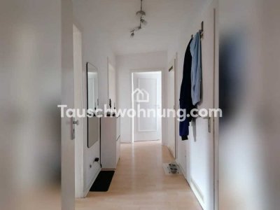 Tauschwohnung: Helle 3-Zimmer-Wohnung mit Balkon