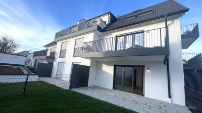 *Neubau* Erstbezug* sehr schöne und helle 3 Zi. WHG mit Garten*Lift*Gäste WC*TG Einzelstellplatz*