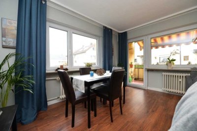 3 Zimmer Wohnung mit 2 Balkonen in ruhiger Lage