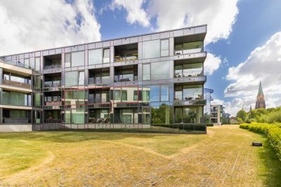 Wohnen am Wasser – 3-Zimmer-Wohnung mit Loggia nahe der Schlei und dem Stadtpark