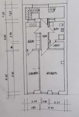 2-Zimmer Wohnung im 1. OG in Heidelberg-Altstadt, ab 1.1.2026