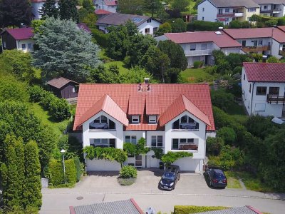ab sofort sonnige, modern. 3-Zi-Whn SW im Grünen mit Balkon, Terrasse und EBK plus großer Hobbyraum