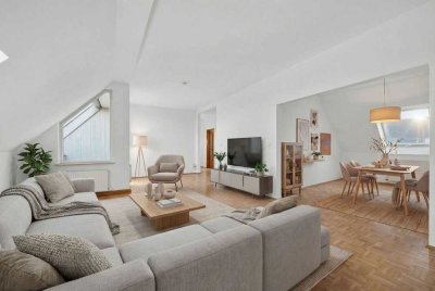Exklusive Dachgeschosswohnung mit Gestaltungspotenzial und großzügigen Terrassen in Untergiesing