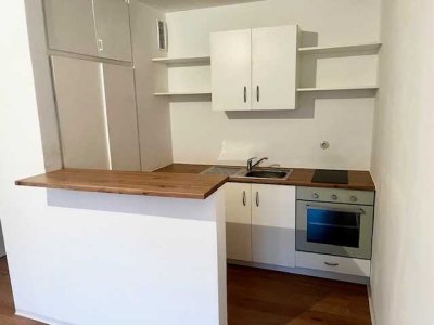 Klein aber OHO ! Helles 1 Zimmerapartment mit Pantry-Küche ! Stellplatz !