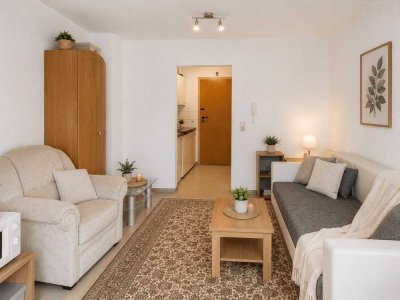 Kleine Wohnung, starke Nachfrage: Vermietete Kapitalanlage mit TG-Stellplatz
