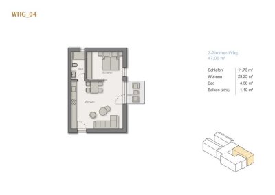 UG Wohnung mit Terrasse in Hördt-ohne Makler