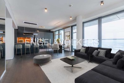 Grand Tower: Seltene Vier-Zimmer-Wohnung mit 2 Loggien und Fernblick