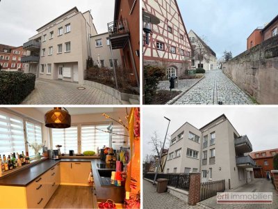 * PREMIUM NEUBAU-Wohnung * lichtdurchflutet - zentral mit BALKON+STELLPLATZ im Herzen von Schwabach