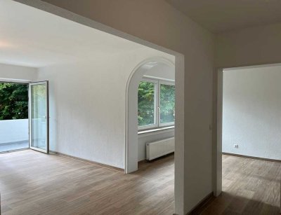Helle 3,5-Zimmer-Wohnung über 2 Ebenen mit Balkon und Blick ins Grüne in Dortmund-Brackel
