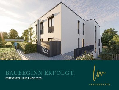Lebenswerth I Lichtdurchflutet & modern I 3-Raum-Gartenwohnung mit großer Südterrasse