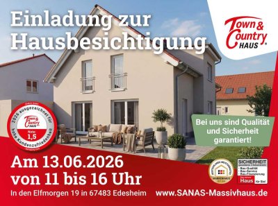 Hausbesichtigung Samstag 13. Juni von 11:00 bis 16:00 Uhr