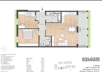 Wohnen im Grünen – Traumhafte 3-Zimmer-Wohnung mit unverbaubarem Ausblick in Vaterstetten