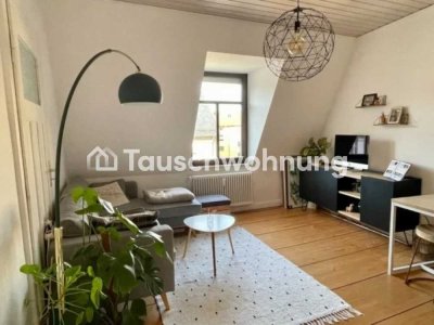 Tauschwohnung: Tausche helle 2-Zimmer Wohnung in Offenbach gegen Frankfurt