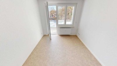 Frisch sanierte Balkonwohnung mit Tageslichtbad