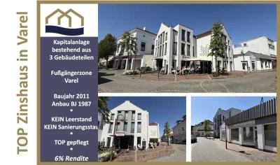 Renditestarke Kapitalanlage in City Lage bestehend aus drei Gebäudeteilen mit einer Rendite von 6%