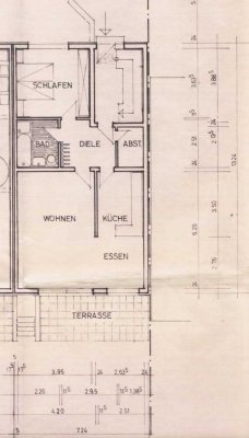 Mengeder Heide - Gepflegte 2,5-Zimmer-Wohnung im Erdgeschoss- 75 m² - mit großer Südterrasse